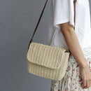 Hot Summer Women Shoulder Bag Hand Made Exquisiteness Straw Bags Mini Woven F4S9
