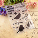Bird Cage Transparent Seals Stamps for DIY Scrapbooking Card Making Crafts
