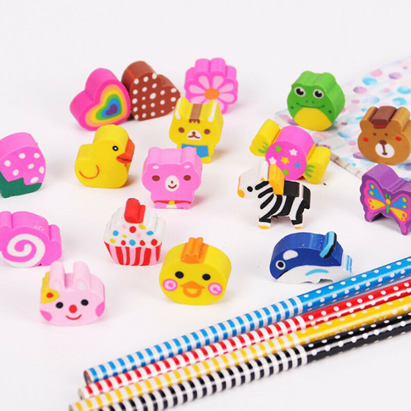 10Pcs/Set random Animal Pencil Kids School Learning SuppliesStationeryPencilsTU