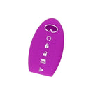 Easy Install Safety Car Key Fob Case Cover for Infiniti QX50L ESQ Purple