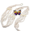 Macrame Plant Hanger For Hanging Planter Baskets Indoor Outdoor - 3 Tier La B4R7