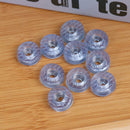 10x Clear Soft Furniture Chair Feet Leg Bottom Non-slip Pads Sofa Foot Covers OZ