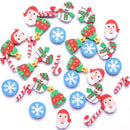 30PCS Creative Christmas Rubber eraser stationery Cartoon  for school students