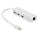 For Macbook Pro USB-C Type C Thunderbolt to RJ45 Ethernet Fast Hub Adapter Cable