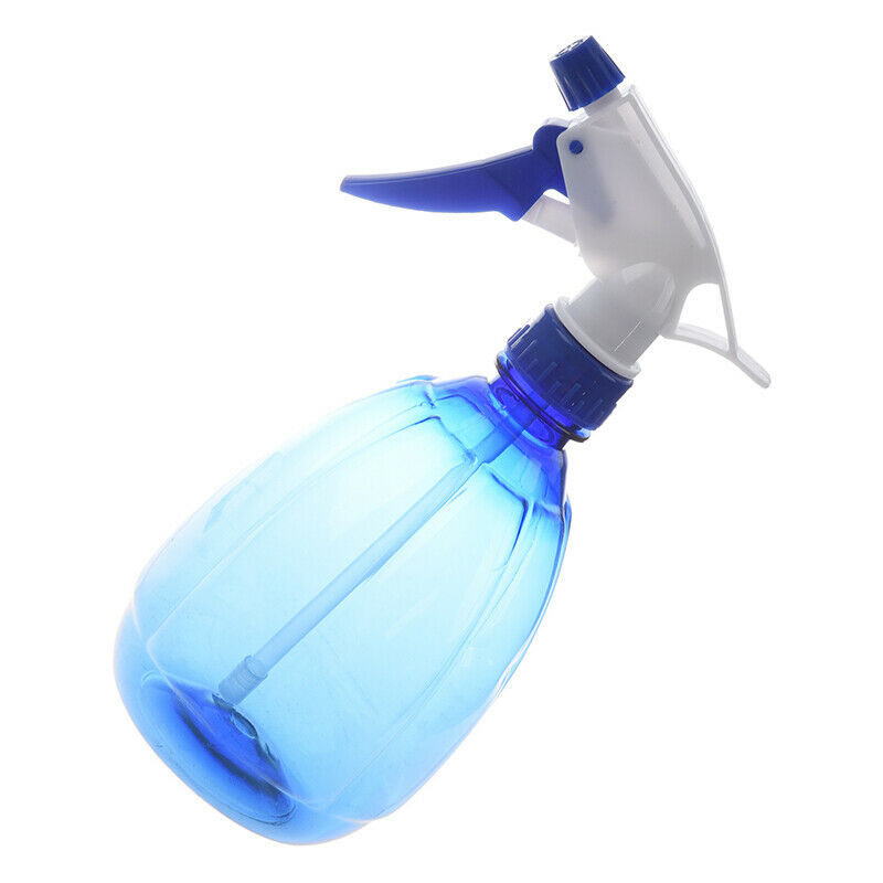 Tear Drop Shape Blue White Plastic Flowers Plants Water Sprayer 520ml