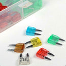 120x Assorted Auto Car Mini Blade Fuse Kit 5 10 15 20 25 30 35 AMP with Box YIO