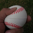 Best Baseball Hand Wrist Exercise Stress Relief Relaxation Squeeze Foam Ball LI