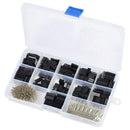 620Pcs 2.54mm Pitch JST SM 1 2 3 4 5 6 Pin Housing Connector Dupont Male Fe S4L4