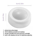 warm cold infrared light and dimmable control Round remote 6X cabinet LED