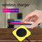 Qi Wireless Round USB Charger Adapter Phone Fast Quick Charging Pad Device