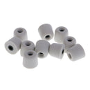 Earbud Memory Foam Eartips Earplug Tips For Headphone 3.0mm gray