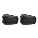2Pc Universal Car Window Windshield Sprayer Spray Nozzle Wipper Washer Black New
