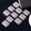10Pcs 5pin universal compact 5 wire connector conductor terminal block PCT-21 %a