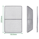 Titanium Charcoal Bbq Grill Barbecue Grill Durable Net Plate Camping Tablew