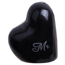 Wedding Heart Ceramic Mr. and Mrs. Salt Pepper Shakers Canister Set Wedding