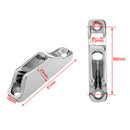 Heavy Duty Boat Rope Clam Cleat - 316 Stainless Steel (81 x 18 x 23 mm), New