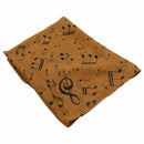 Women Lady Fashion Chiffon Musical Note Neck Scarf Shawl Muffler Scarves Gi U2L4