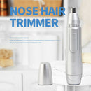 Nose Trimmer Ear Hair Trimmer Battery Operated Stainless Steel Dual-Edge Bl