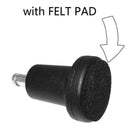 High Profile Bell Glides Replacement for Office Chair Without Wheels & Bar