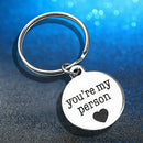 You Are My Person Keychain Letter Puzzle Key Rings Creative Key Fob Popul ALY