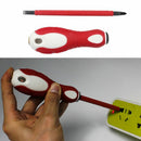 2 In 1 Dual Head Screwdriver Electrical Tester Pen 1000V Voltage Detector Tools