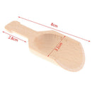 5Pcs 8cm Wooden Scoops Bath Salt Spoon Candy Flour Spoon Scoops Kitchen Uten Hn