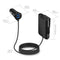 4-Port USB Passenger Car Travel Quick Charger Front/Back Seat Adapter for Phone