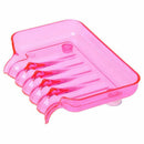 Kitchen/Bathroom Sucker Draining Soap box,Soap Dish,Soap Saver,Stop Mushy S