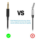 Gaming Headset Audio Cable Audio Aux Chat Cable for Astro A10A40A30A50 Headset