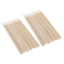 20 Packs Bamboo Wood Stylus Tools (Natural) - Ideal for Scratch Art Surfaces
