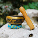 Nepal handmade Buddha Tibet bowl bowl ritual music therapy copper chime copper