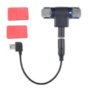 External Stereo Microphone for GoPro Hero 3 3+ 4, with Mini USB Mic Adapter Cord
