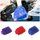 Car Wash Cleaning Glove Motorcycle Truck Soft Washer Tool Clean Brush Glove U2I5