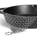 10CM Round Cast Iron Cleaner Rust Pot Pan Cleaning Scrubber Remover Scraper FT