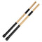 1 Pair 40CM Jazz Drum Brushes Sticks Made of Bamboo(Black)