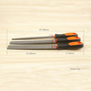 3Pcs Metal File Sets Needle Files Set Tools 8 Inch Wood Rasp Files Set Wood N6G2