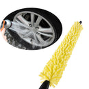 Car Sponge Handle Wheel Rim Tire Washing Cleaning Scrub Brush H7K8