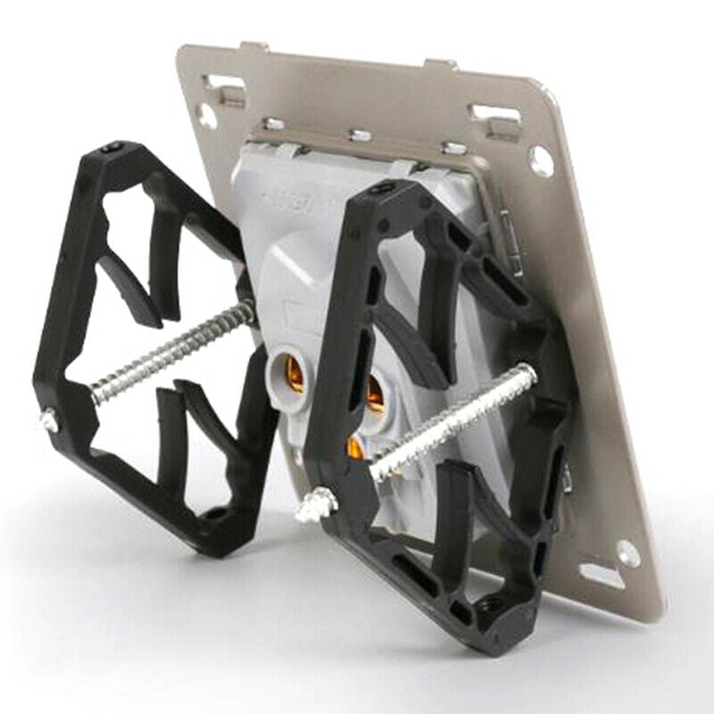 4pcs Wall Socket Bottom Box Cassette Repair 86mm Type Wall Switch Bottom BoS Ew