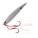 2Pcs Life-like Fishing Lure Lead Fish Reflective Metal Hard Baits Casting Lure