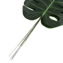 5x Artificial Leaf Faux Monstera Leaf Foliage Palm Leaves Home Decor_Size M