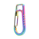 Climbing Carabiner Buckle Spring Snap Clip Hook Keyring Keychain Colorful