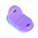 Pill box holder medicine storage container case for travel 2 grids seal  ME