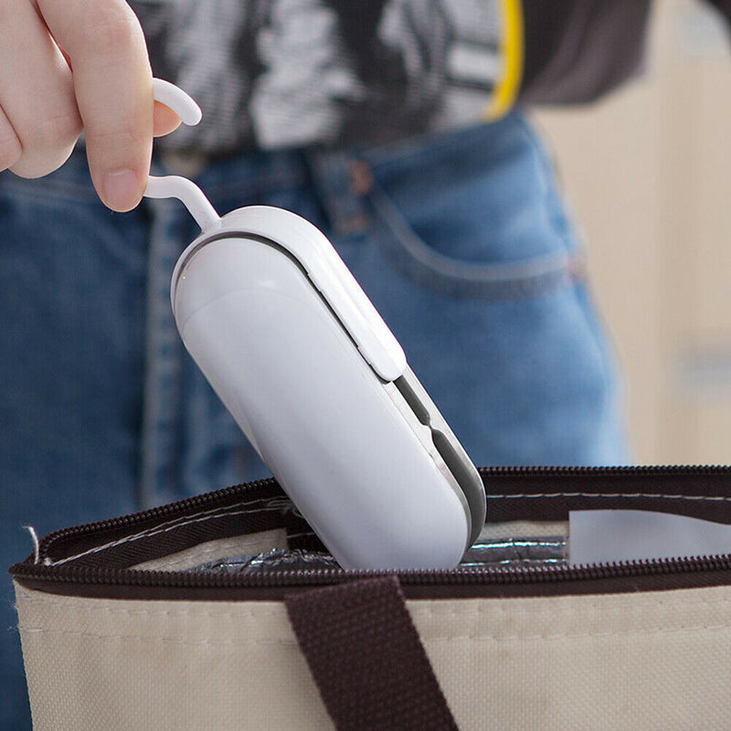 Portable Household Mini Heat Sealing Machine Sealer Food Snacks Bag Packer A