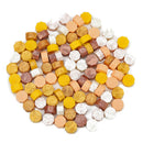 100pcs Retro Fire Painting Pill Octagon Sealing Wax Grain Stamping Envelope