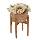 Plant Stand Solid Wood Nordic Style Indoor Flower Pot Holder Home Decor Modern