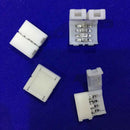10X Mini 4-PIN RGB Connector Adapter For RGB 5050 LED Strip Solderless 10mm JR