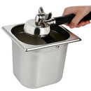 Stainless Steel Espresso Coffee Knock Box With Rubber Container Coffee Grou