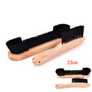 New Pair Rail & Felt Brush Cleaner Billiard Snooker Pool Table Wooden Tool M&O