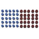 25 Pairs R134a High Low Side AC Charging Port Caps Kit