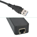 High Speed 3 Ports Usb 3.0 Hub 10/100/1000 Mbps To Rj45 Gigabit Ethernet La